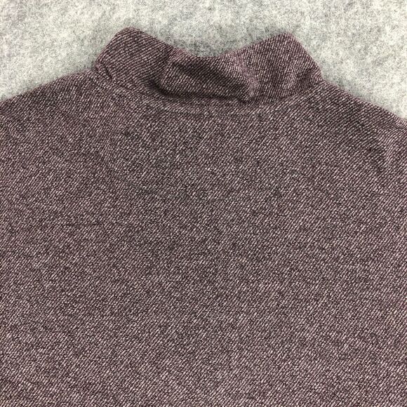 Rodd‎ & Gunn Mens 1/4 Zip Pullover XL Maroon Elbow Pads Sweater Long Sleeve - Picture 8 of 11